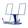 thumbnail image 1 of Yooshoverk Foldable Metal Reading Stand, Portable Bookshelf for Books, Tablets, Music Scores, Adjustable Angle, Durable Iron Structure, Lightweight & Space-Saving Design, Perfect for Study, 1 of 1