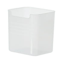 Yooshoverk Fridge Door Organizer Bin Adjustable Refrigerator Side Storage Container Condiment Keeper