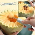 thumbnail image 1 of Yooshoverk Fruit Baller 3-in-1 Carved Design Solving Melon Scooping Kitchen Tool 2025, 1 of 5