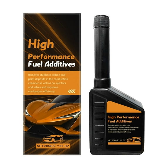 Yooshoverk Fuel Additive Carbon Cleaner Enhances Engine Performance Reduces Emissions 80ml Universal for Old New Cars for Smooth Driving Maintenance