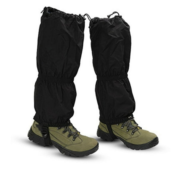 Yooshoverk Gaiters Outdoor Leg Protectors Waterproof Sandproof Cover Hiking Gear Shield Legs from Elements for Skiing or Mountaineering Adult Size