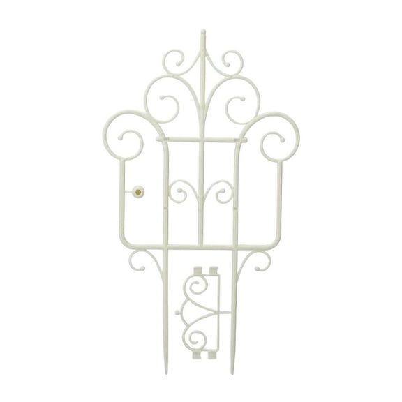 Yooshoverk Garden Fence Climbing Plant Support Stackable Solving Border and Trellis Decorative