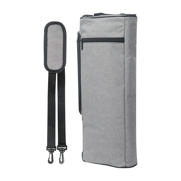 Yooshoverk Golf Cooler Tote - 12 Can Insulated Bag w/ Dividers for Drinks Snacks - Leakproof Portable Picnic Basket - Detachable Shoulder Strap