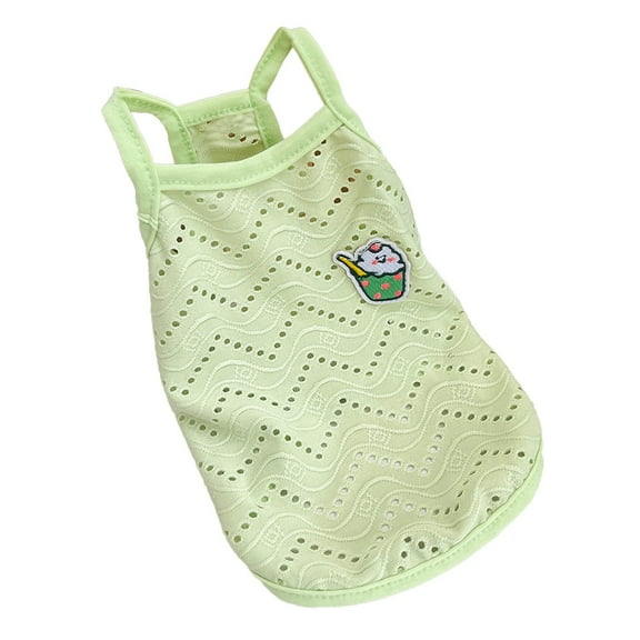 Yooshoverk Ice Silk Pet Vest, Sun-Protective Dog and Cat Wear, Summer Outdoor Clothing, Small and Medium Pets