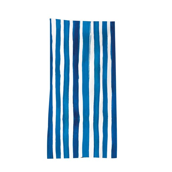 Yooshoverk Microfiber Oversized Beach Towel, Striped Lightweight for Adults