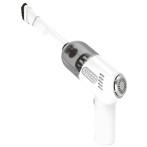 Yooshoverk Mini Handheld Vacuum - 3000PA Rechargeable Cordless Cleaner - Wet/Dry Use for Car, Desk - USB Charging Dustbuster for Crumbs, Pet Hair