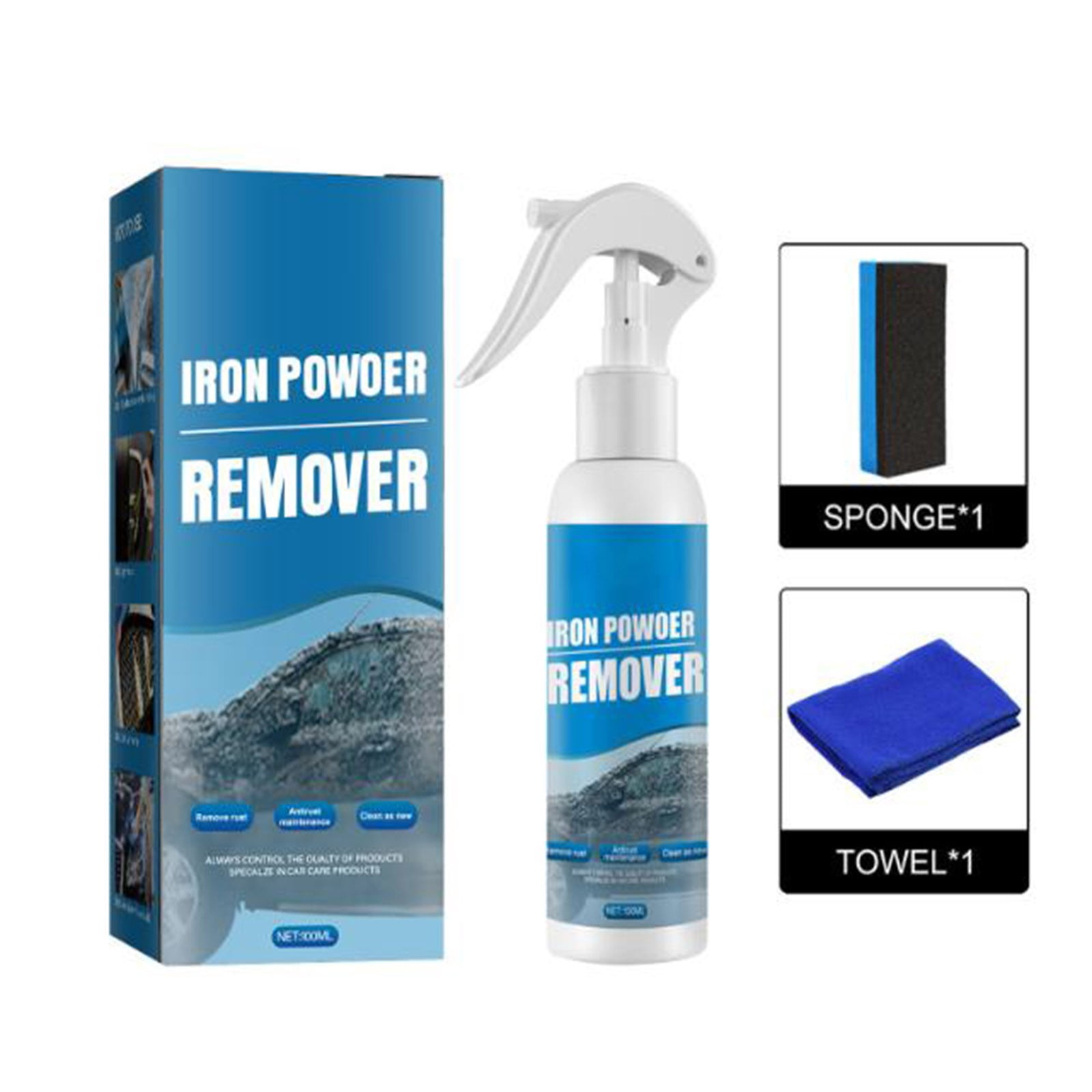 Yooshoverk Multifunctional Fast-Acting Rust Remover Spray 100Ml For ...