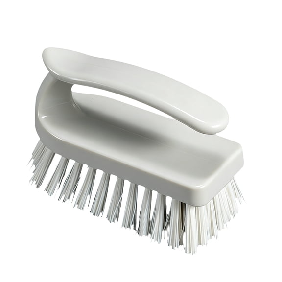 Yooshoverk Multifunctional Hard-Bristle Shoe Brush – Portable Home Cleaning Tool For Shoes & Clothes White Free Size