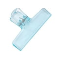 thumbnail image 1 of Yooshoverk Multipurpose Clear Plastic Clip Transparent Dovetail Design for Food Bags Documents Small Items Long Tail Grip Reusable Sealant Office Kitchen Essential Compact Size, 1 of 6
