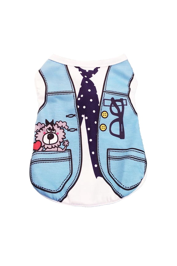 Pet Summer Clothing, Lightweight Cat and Dog Apparel, Teddy and Poodle Outfit, Outdoor Pet Fashion