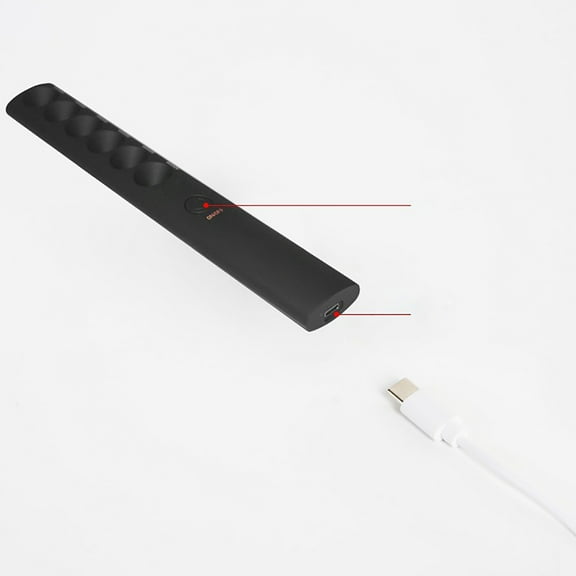 Yooshoverk Portable Color Temperature Light Stick Adjustable Kelvin LED Wand 2700K-6500K CRI95+ Video Photography Lighting Rechargeable Battery Dimmable For Product Shots Makeup YouTube