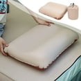 thumbnail image 1 of Yooshoverk Portable Ergonomic Pillow 6.7 x 5.9 x 5.9 Inches Multi-Use for Home Bedroom Outdoor and Camping High Elasticity Sponge with Automatic Inflation, 1 of 4