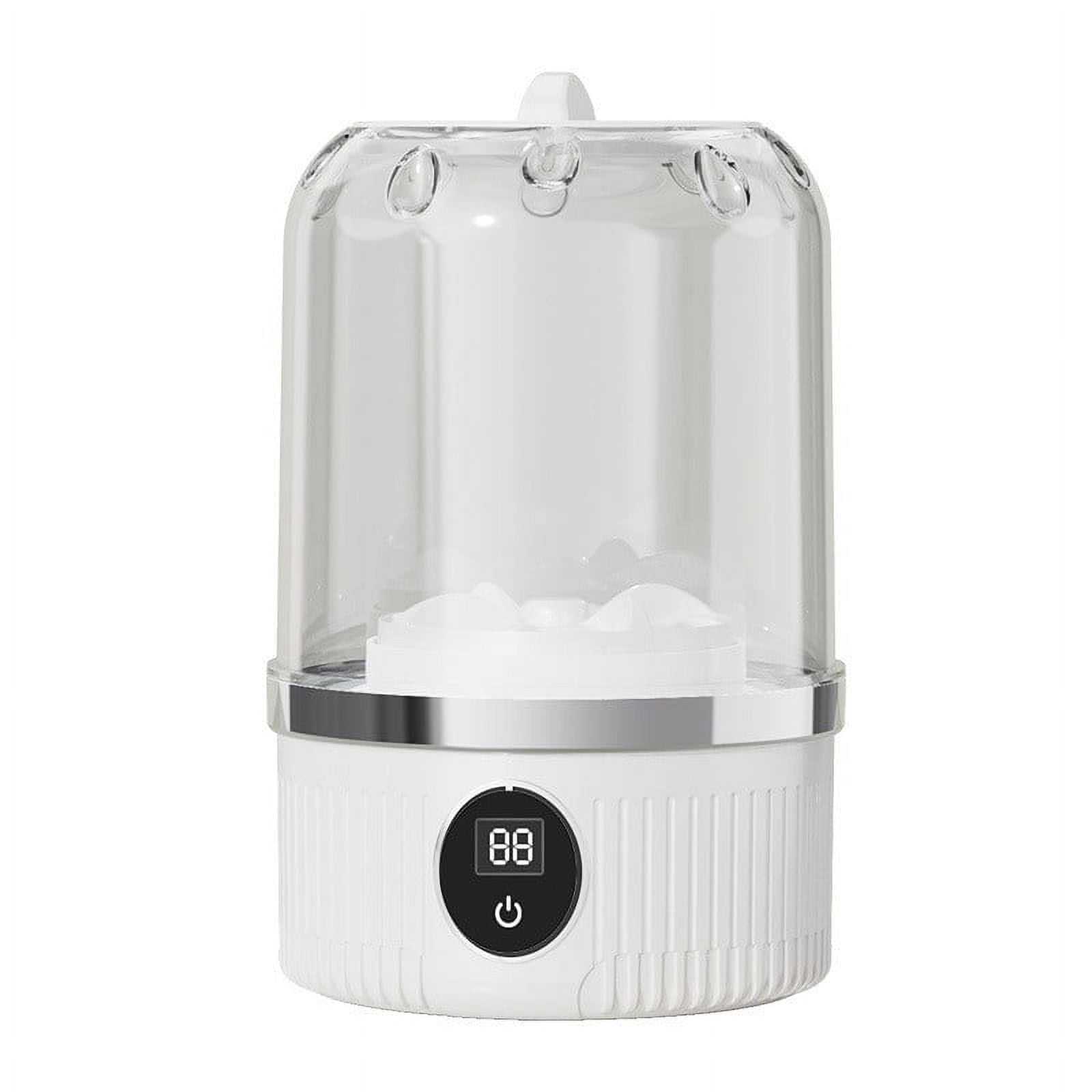 Yooshoverk Portable Mini Washing Machine, Wireless Laundry Cup for Underwear & Socks, Fully Automatic Compact Washer, Energy Efficient & Travel-Friendly, Ideal for Delicates & Small Loads
