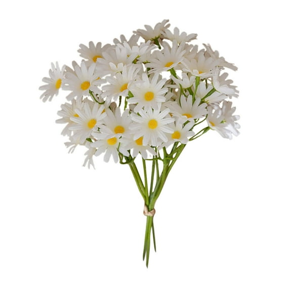 Yooshoverk Realistic Chrysanthemum Artificial Flowers – 10.6” Silk Faux Floral Stems, Vibrant Wedding Centerpiece Bouquets, Home/Office/Garden Decor, Non-Fade Craft for Parties & Seasonal Displays