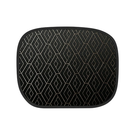 Yooshoverk Rear Window Sun Shades 2 Pack Static Cling UV Protection Car Side Windows Foldable