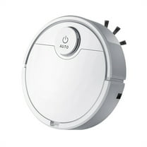 Yooshoverk Robot Vacuum Cleaner Rechargeable Lazy Cleaning Machine White Free Size