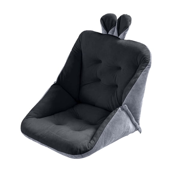 Yooshoverk Seat Back Cushion Combo 18x18 Inch All in One Support Floor Chair Pad Memory Foam Folding Mat Portable Comfort Washable Cover