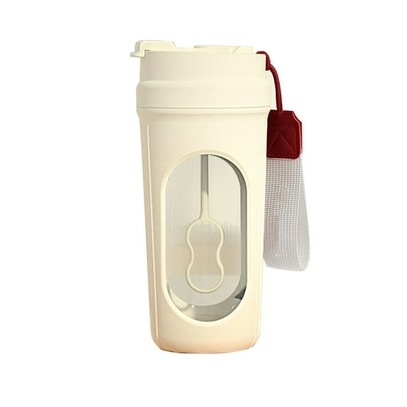Yooshoverk Self Stirring Mug & Protein Shaker Cup - Electric Mixer for Coffee, Powder Drinks - Heat/Cold Resistant Tritan - Rechargeable, One Button Operation