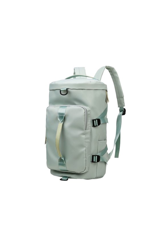 Small Travel Gym Bag Sports Bag With Shoulder Strap Waterproof Storage For Shoes Clothes And Gym Necessity Green Free Size