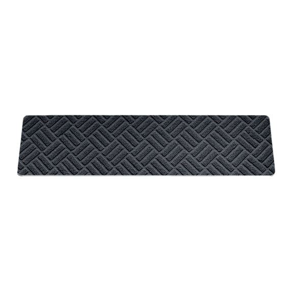 Yooshoverk Stair Treads Non Slip Carpet Mats Self Adhesive Step Pads Striped Pattern Durable Easy Install Washable Staircase Safety 6pc Set