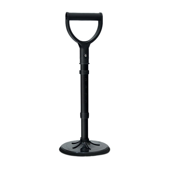 Yooshoverk Standing Aid Handle & Stability Bar - Adjustable Height 16.5-20.4 Inch - All Black Heavy Duty - Senior Mobility Support