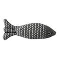 thumbnail image 1 of ​​Yooshoverk Striped Lifelike Fish Dog Toy - 8 Inch TPR Chew-Resistant Teething Puppy Supplies with Crinkle Paper & Squeaker for Aggressive Chewers Dental Health Interactive Play​​, 1 of 8
