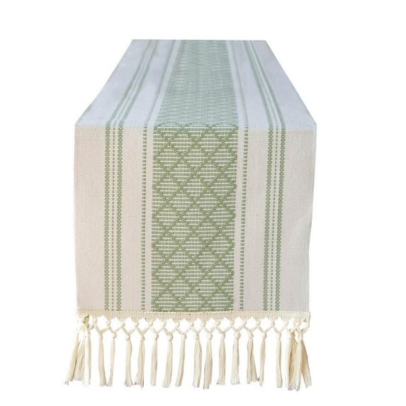 Yooshoverk Tablecloth Placemats Combo Set Bed Runner Coordinated Home Dining Decor Washable Fabric