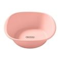thumbnail image 1 of Yooshoverk Thickened Washbasin Squares Basin Household Large Size Laundry Basin Wash Feet Wash Vegetables Plastic Dormitory Students With Basin Pink Free Size, 1 of 6