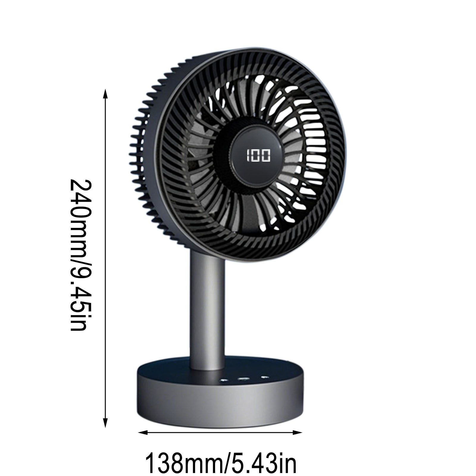 Yooshoverk USB Desk Fan, Air Circulation Cooler, Portable for Poolside ...