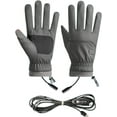 thumbnail image 1 of Yooshoverk Usb Heated Touchscreen Gloves For Winter - 3 Adjustable Temp Settings Gray Free Size, 1 of 6
