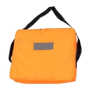 Yooshoverk Water Rescue Float Folding Lifebuoy Aid Boating Safety Device Swimming Training Tool Bright Orange Visible Throwable Ring For Pools Lakes Emergency Flotation Equipment Compact Foldable