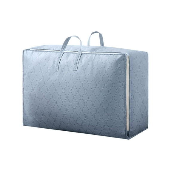 Yooshoverk XXL Storage Bag - 31.5x11.81x23.62in Heavy Duty Clothes Quilt Organizer - Reinforced Handles & Double Zipper - Moving Vacuum Packing