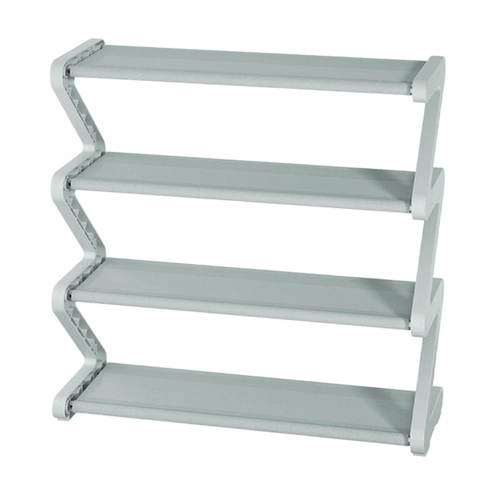 Hover Rack Yooshoverk Z Type Shoe Rack Storage Organizer 4 Tier Assembly Design ...
