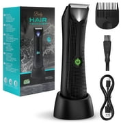 YOOVEE Professional Cordless Hair Clippers for Men - High-Performance Rechargeable Barber & Beard Trimmer Kit with Adjustable Taper & Grooming Tools for Home Use,Black