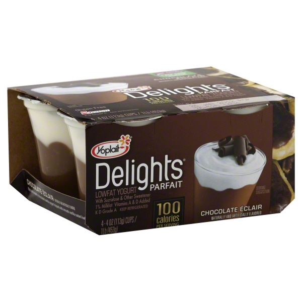 Yoplait Delights Choc Eclair