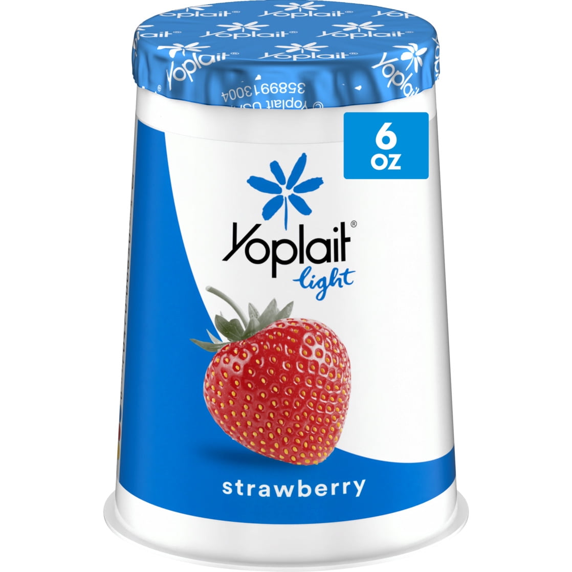 Yoplait Light Strawberry Fat Free Yogurt Cup, 6 oz