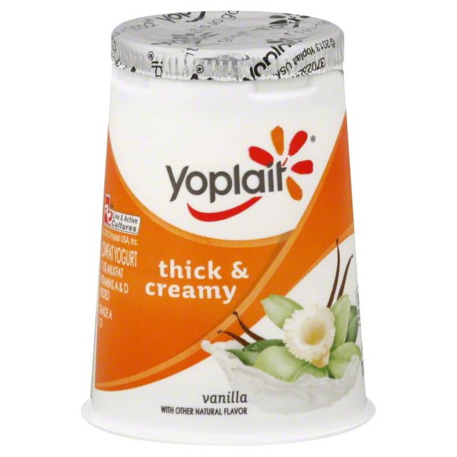 Yoplait Custard Vanilla Yogurt