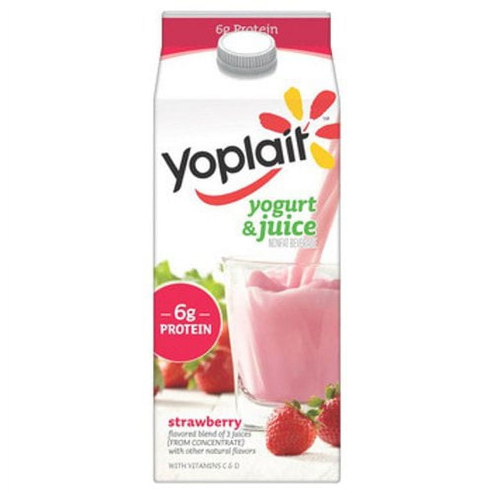 Yoplait® Strawberry Smoothie 7 fl. oz. Bottle, Yogurt Drinks