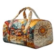 thumbnail image 1 of Yopmin Quilted Travel Bag Quilted Unisex Vintage Weekend Bags with Handles Travel Accessories for Dating Shopping, 1 of 9