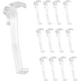 thumbnail image 1 of Yoqb 3.5 Inch Clear Plastic Valance Clips (12 Pieces) for Horizontal Blinds A109, 1 of 7