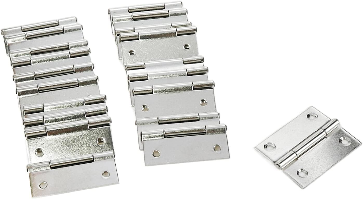 Yoqb Cabinet Hinges Box Hinge 2 Inch Small Window Hinge Stainless Steel ...