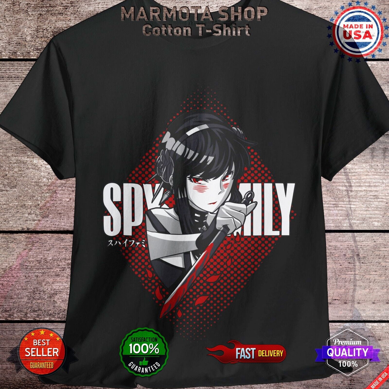 Spy X Family T shirt respirant pour femme, vêtement de qualité