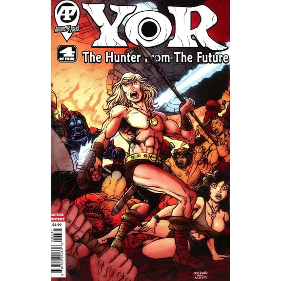 Yor: The Hunter From the Future #4 VF ; Antarctic Comic Book