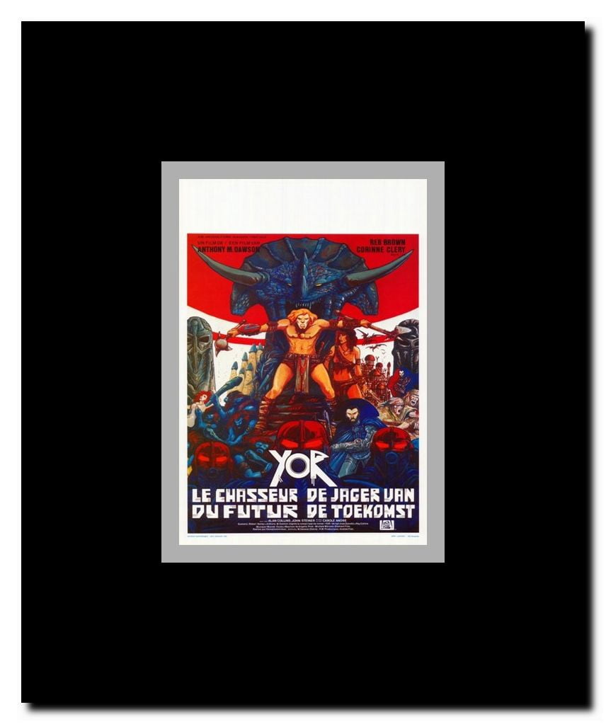 Yor the Hunter From the Future Framed Movie Poster