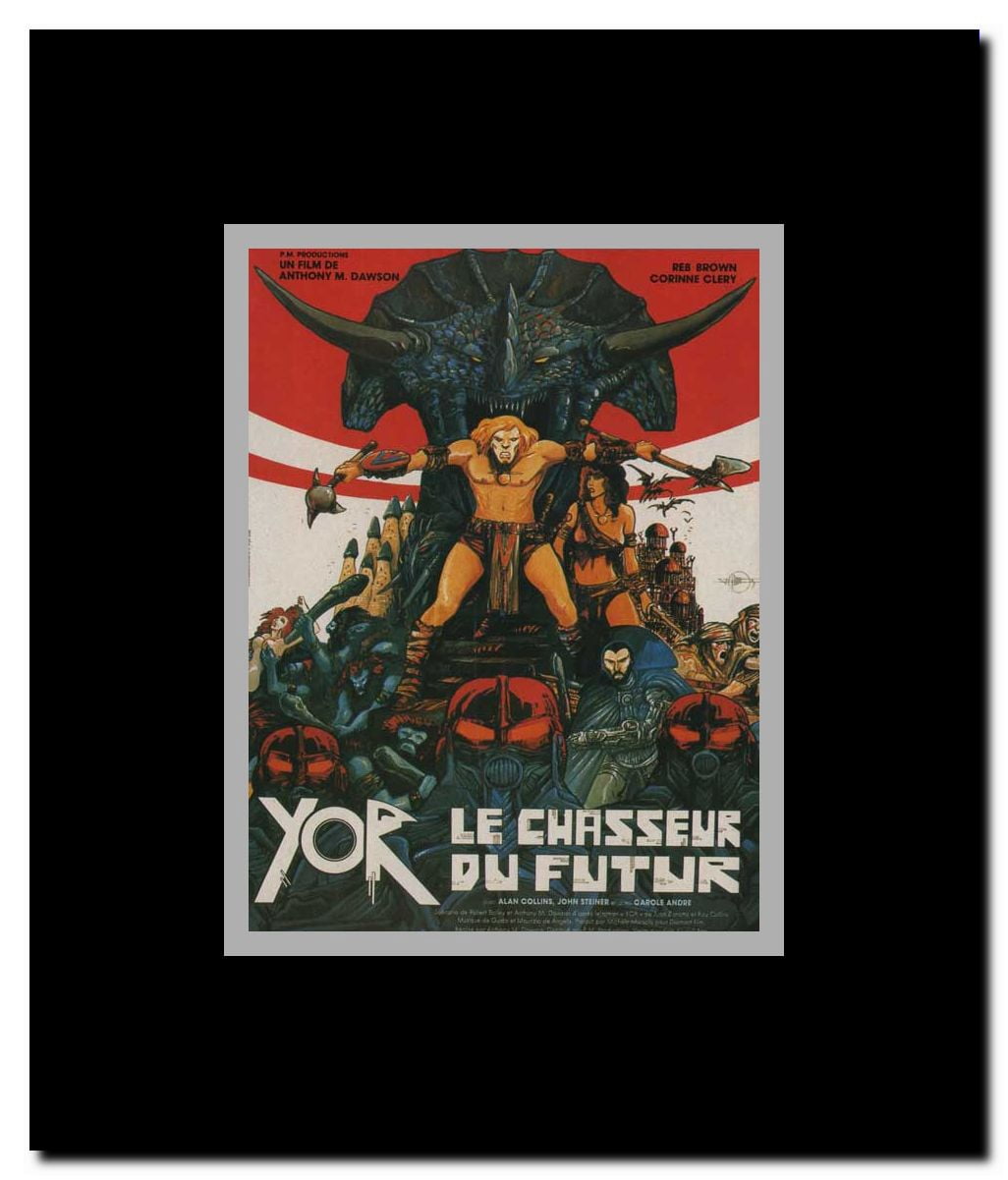 Yor the Hunter from the Future Framed Movie Poster