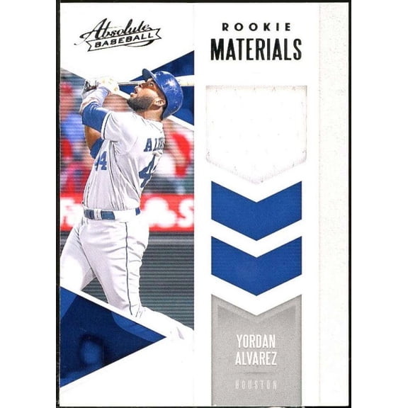 Yordan Alvarez Rookie card 2020 Absolute Absolute Rookie Materials #ARMYA