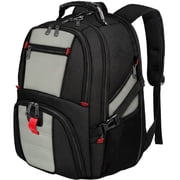 Yorepek Extra Large Travel Backpack for Men Women, Airline Approved Business Laptop Computer School Bag with Luggage Strap, 30L