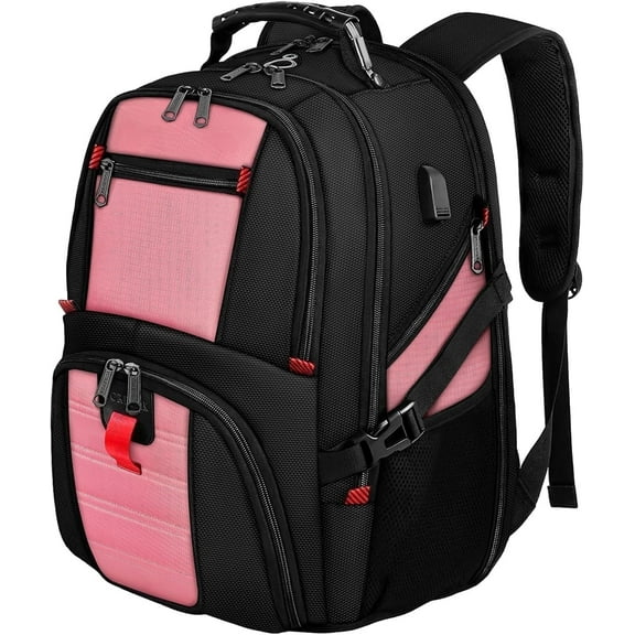 Yorepek Large Travel Backpack for Men & Women, Airline-Approved Laptop Bag with USB Port, 30L