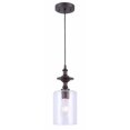 thumbnail image 1 of IPL276B01ORB Canarm Inc York - 1 Light Pendant In Scandinavian Style-60 Inches Tall and 5.5 Inches Wide, 1 of 8
