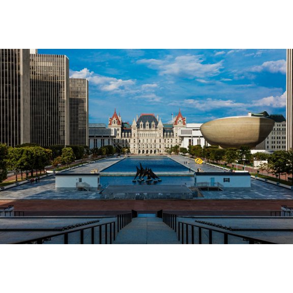 York Albany York State Capitol Poster Print by Panoramic Images